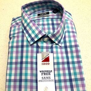 Izod Wrinkle Free Dress Shirt